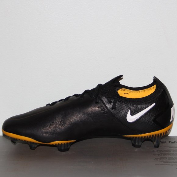 Nike Phantom GT Elite Tech Craft FG Soccer Mens 6.5 Womens 8 Black Gold main image 7